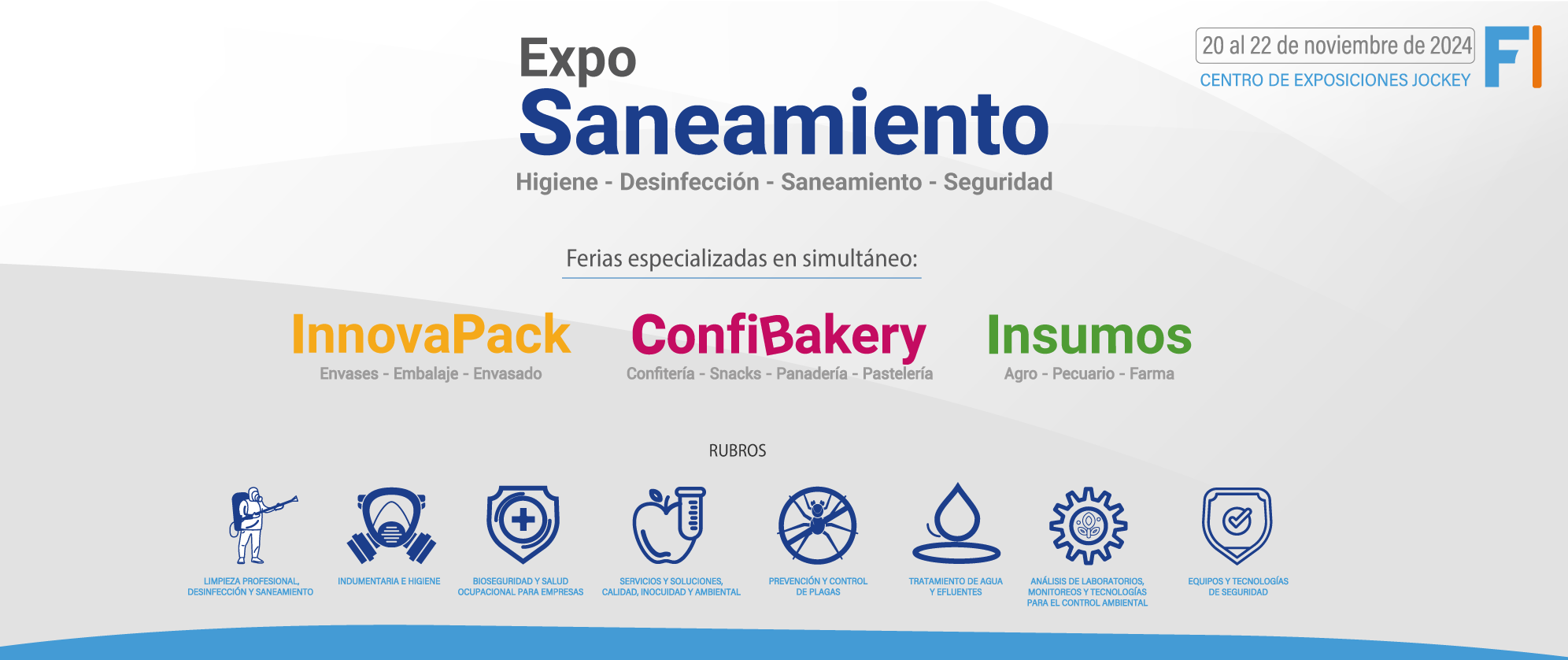 Rubros de Expo Saneamiento 2023